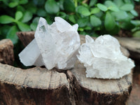 Natural Quartz Clusters x 35 From Mpika, Zambia