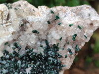 Natural Ball Malachite On Dolomite Matrix Specimens x 2 From Kambove, Congo