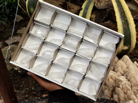 Polished Clear Quartz Phantom Crystals x 20 From Madagascar