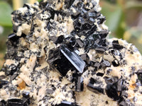 Natural Schorl Black Tourmaline Specimens x 3 From Erongo, Namibia