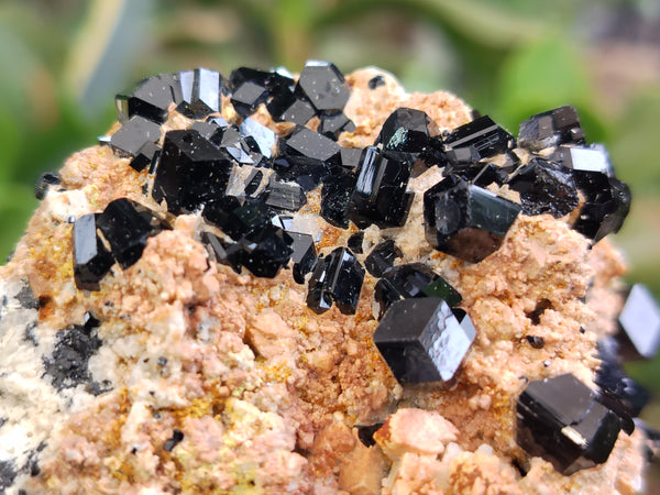 Natural Schorl Black Tourmaline Specimens x 3 From Erongo, Namibia