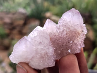 Natural Amethyst Spirit Quartz Clusters x 20 From Boekenhouthoek, South Africa