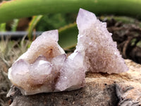 Natural Amethyst Spirit Quartz Clusters x 20 From Boekenhouthoek, South Africa