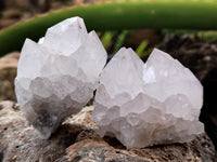 Natural Amethyst Spirit Quartz Clusters x 20 From Boekenhouthoek, South Africa