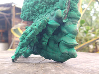 Natural Botryoidal Malachite Specimens x 1 From Tenke Fungurume, Congo