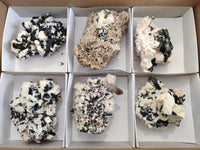 Natural Aegirine & Feldspar Specimens x 6 From Zomba, Malawi