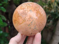 Polished Runestone Feldspar Spheres x 2 From Madagascar