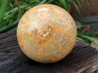 Polished Runestone Feldspar Spheres x 2 From Madagascar