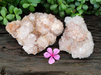 Natural Spirit Quartz Clusters x 2 From Boekenhouthoek, South Africa