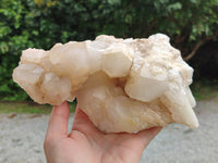 Natural Cascading Candle Quartz Cluster x 1 From Antsirabe, Madagascar