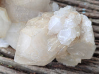 Natural Cascading Candle Quartz Cluster x 1 From Antsirabe, Madagascar