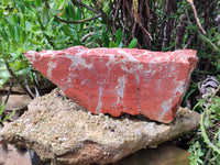 Natural Red Jasper Specimens x 2 From Northern Cape, South Africa