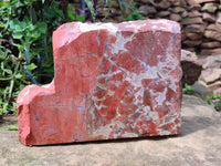 Natural Red Jasper Specimens x 2 From Northern Cape, South Africa