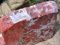 Natural Red Jasper Specimens x 2 From Northern Cape, South Africa