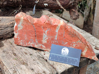 Natural Red Jasper Specimens x 2 From Northern Cape, South Africa