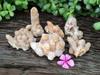 Natural Spirit Quartz Clusters x 6 From Boekenhouthoek, South Africa