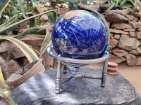 Polished Lapis Lazuli World Globe x 1 From China