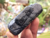 Natural Schorl Black Tourmaline Specimens x 8 From Zimbabwe