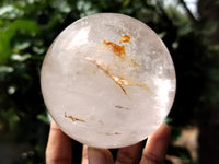 Polished Clear Quartz Crystal Balls x 2 From Madagascar