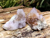 Natural Ametrine Spirit Quartz Clusters x 21 From Boekenhouthoek, South Africa