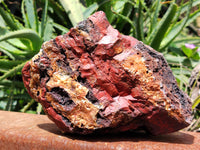 Natural Red Jasper Cobbed Specimens x 2 From Northern Cape, South Africa