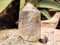 Polished Clear Quartz Crystals x 3 From Madagascar