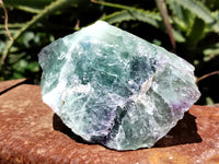 Natural Watermelon Fluorite Cobbed Specimens x 6 From Uis, Namibia