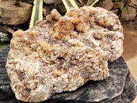 Natural Limonite Spirit Quartz Cluster x 1 From Boekenhouthoek, South Africa