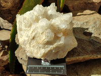 Natural Quartz Clusters x 2 From Madagascar