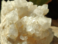 Natural Quartz Clusters x 2 From Madagascar