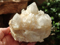 Natural Quartz Clusters x 2 From Madagascar