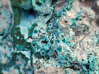 Natural Massive Botryoidal Chrysocolla Geode Specimen x 1 From Kulukuluku, Congo