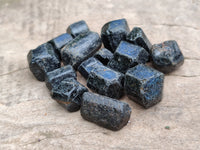 Natural Schorl Black Tourmaline Crystals x 1.6kg Lot From Zimbabwe