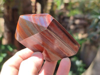 Polished Banded Tiger Iron / Muggle Stone Points x 6 From Northern Cape, South Africa