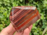 Polished Banded Tiger Iron / Muggle Stone Points x 6 From Northern Cape, South Africa