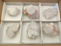 Natural Amethyst Spirit Quartz Clusters x 6 From Boekenhouthoek, South Africa