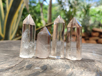 Polished Smokey Quartz Crystals x 12 From Madagascar