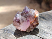 Natural Zululand Amethyst Single Crystals x 20 from Jozini, South Africa