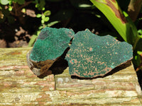 Natural Botryoidal Malachite Specimens x 12 From Tenke Fungurume, Congo