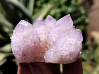 Natural Amethyst Spirit Quartz Clusters x 12 From Boekenhouthoek, South Africa