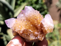 Natural Amethyst Spirit Quartz Clusters x 12 From Boekenhouthoek, South Africa