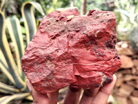 Natural Red Jasper Cobbed Specimens x 9 From Northern Cape, South Africa