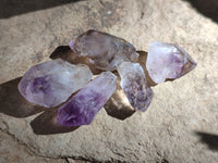 Natural Royal Zulu Amethyst Crystals x 79 from KwaZulu Natal, South Africa