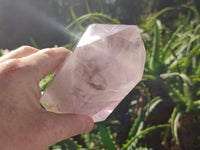 Polished Window Amethyst Quartz Crystal x 1 From Akansobe, Madagascar