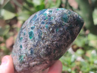 Polished Emerald Mica In Matrix Free Forms x 3 From Mutoko, Zimbabwe