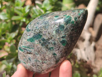 Polished Emerald Mica In Matrix Free Forms x 3 From Mutoko, Zimbabwe