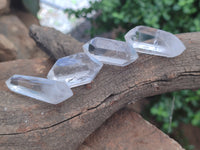 Polished Clear Quartz Double Terminated Crystals x 35 From Madagascar