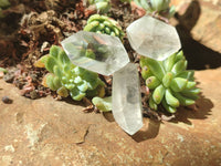 Polished Clear Quartz Double Terminated Crystals x 35 From Madagascar