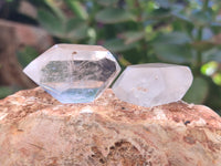 Polished Clear Quartz Double Terminated Crystals x 35 From Madagascar