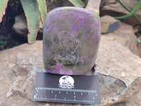 Polished Stichtite Standing Free Form x 1 From Barberton, South Africa